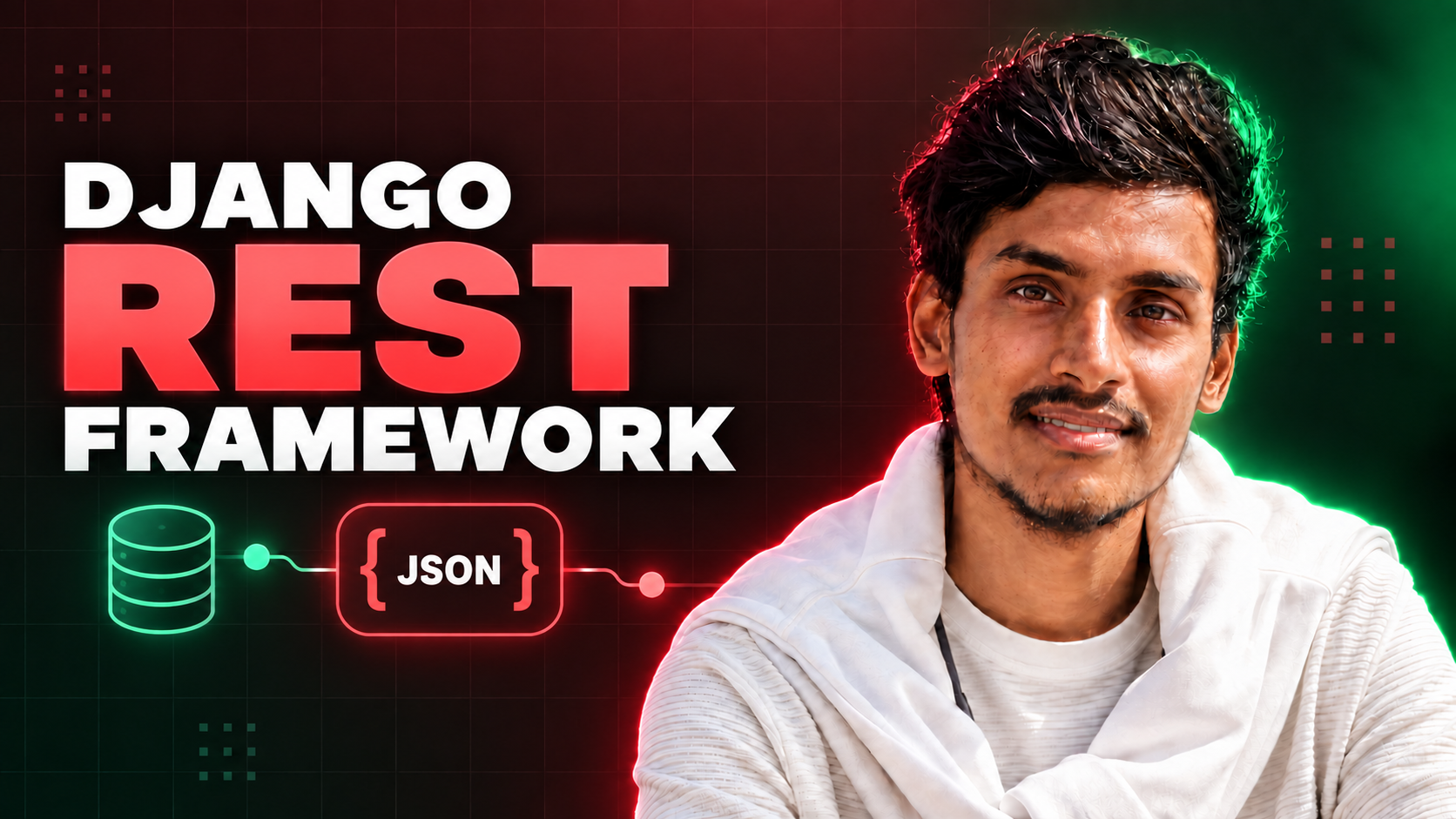 Django REST Framework course thumbnail featuring Chanchal K Maurya